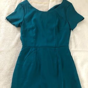 Teal dress